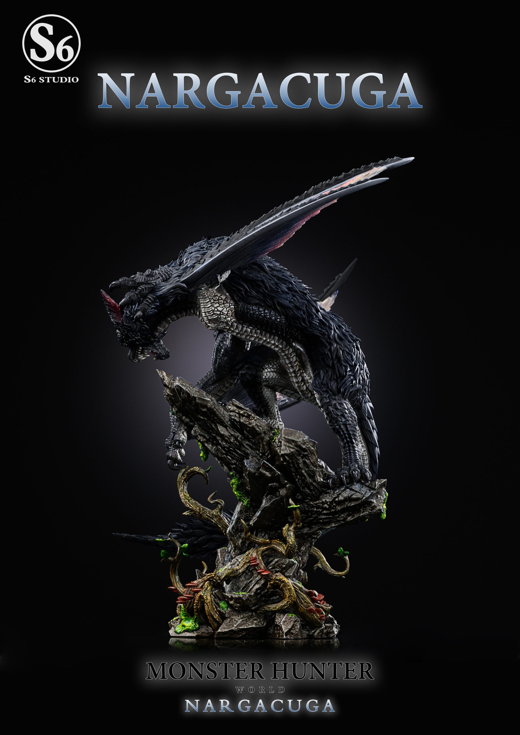 Monster Hunter Nargacuga Statue GK Figure-S6 Studio Pre-sale