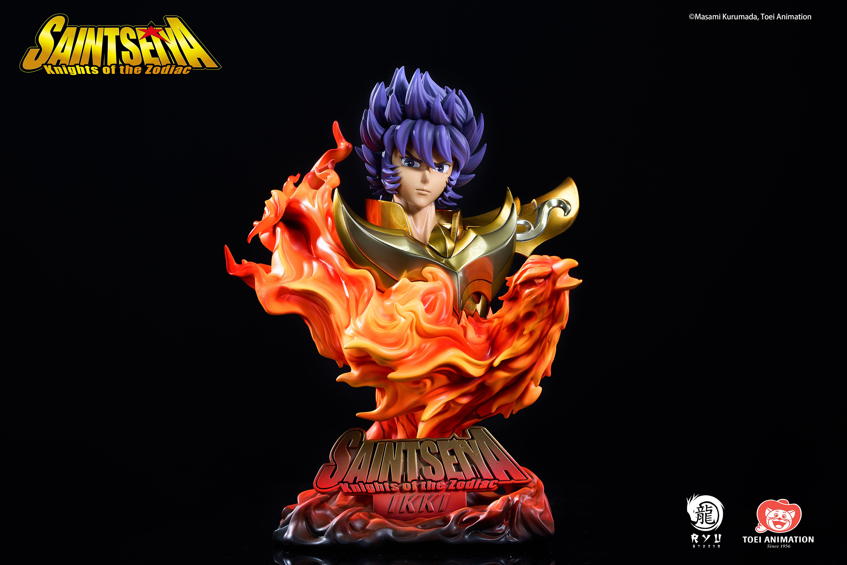 Saint Seiya Phoenix Ikki 1/4 scale Statue GK(Licensed)-Ryu Studiio Pre-sale