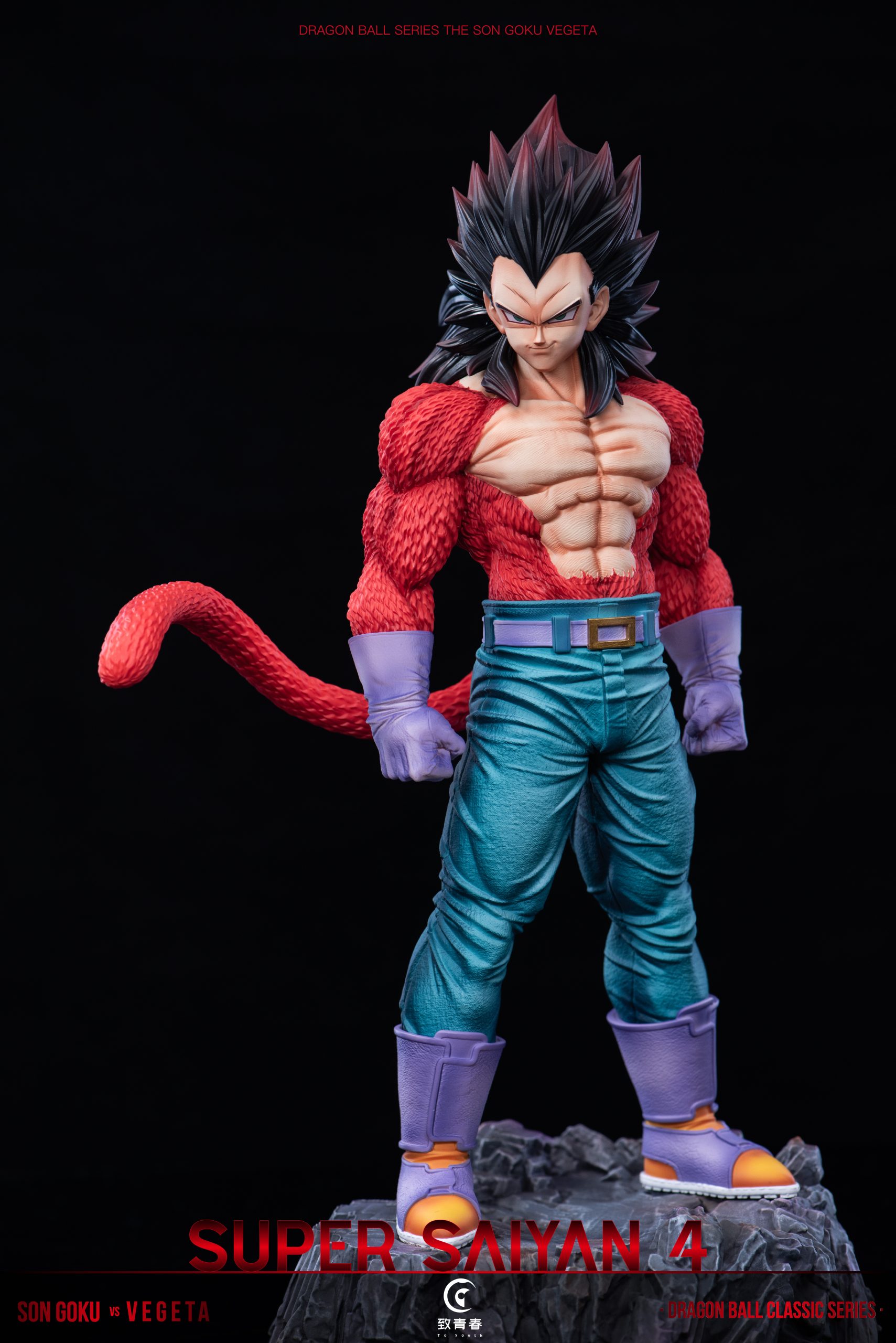 Dragon Ball Super Saiyan 4 Son Goku & Vegeta Statue GK-To youth Studio Pre-sale