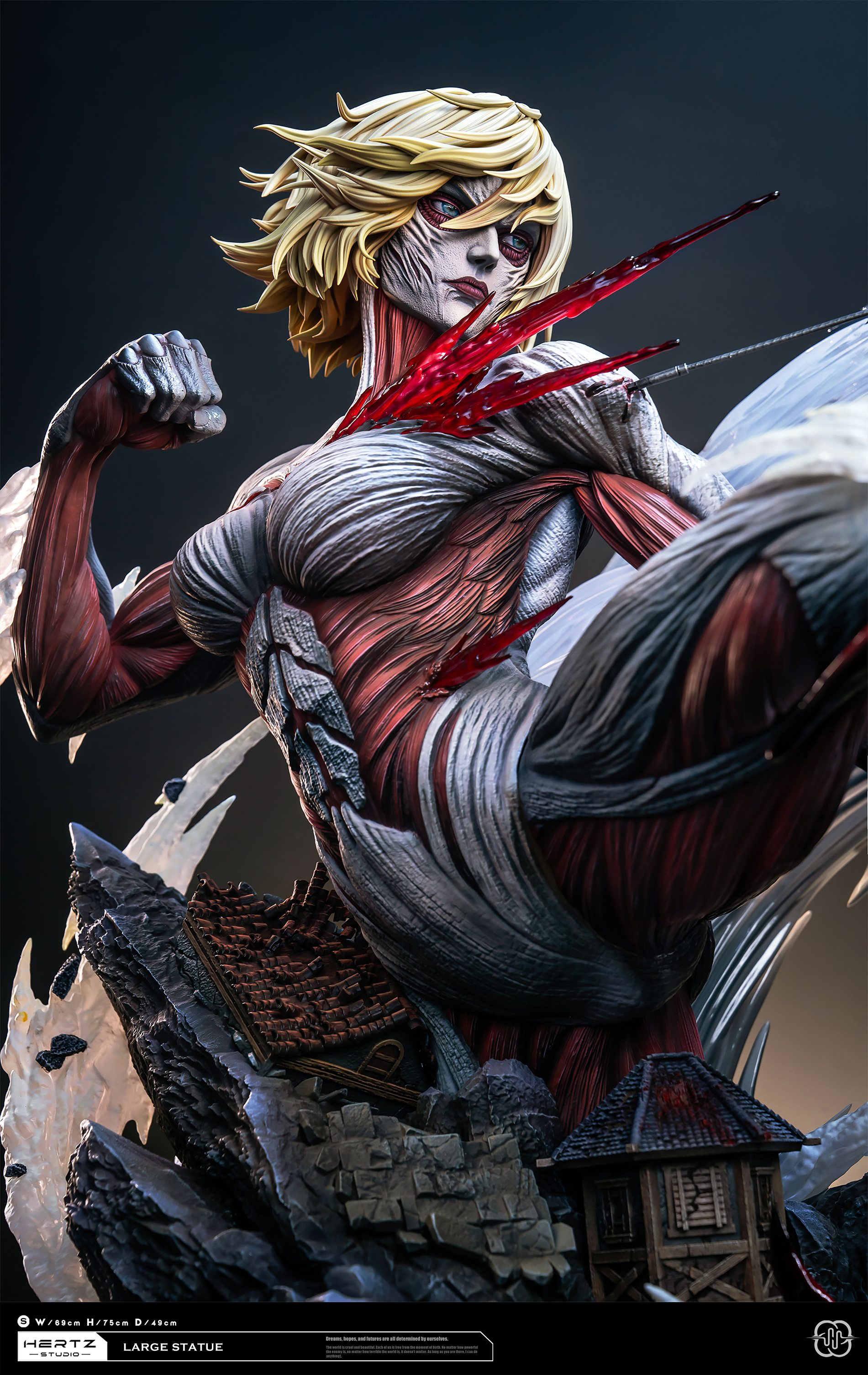 Attack on Titan Female Titan Annie Leonhart Statue (GK)Hertz Studio Pre-sale
