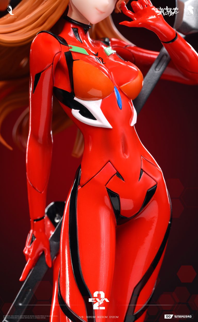 Neon Genesis Evangelion Soryu Asuka Langley Plug Suit Statue (GK) Figure-SL Studio Pre-sale