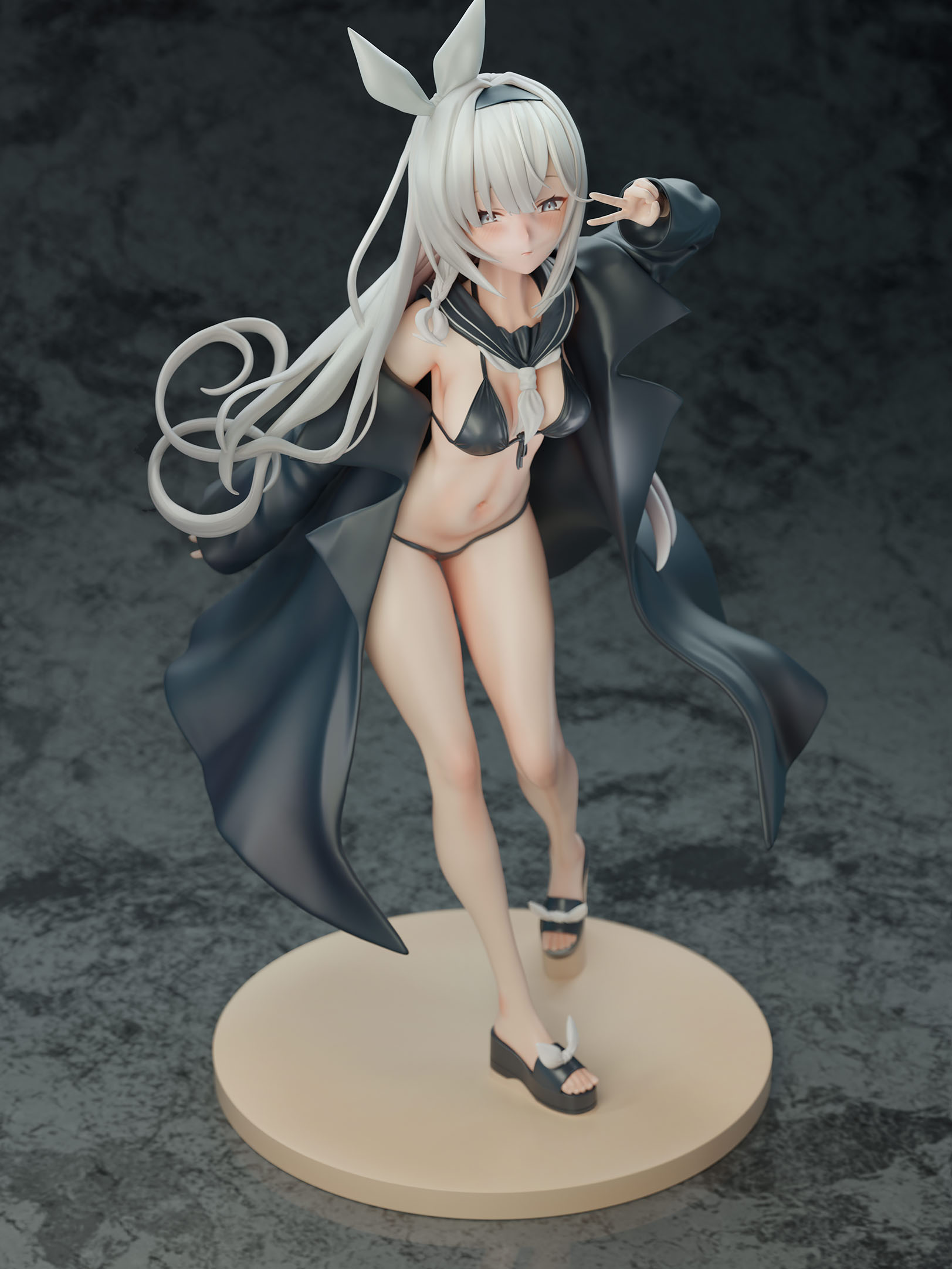 Pre-sale Fix cast (FC) - Azur Lane Prana ratio 1/6 ratio size 22cm*11cm*11cm (GK)-KWII-GK