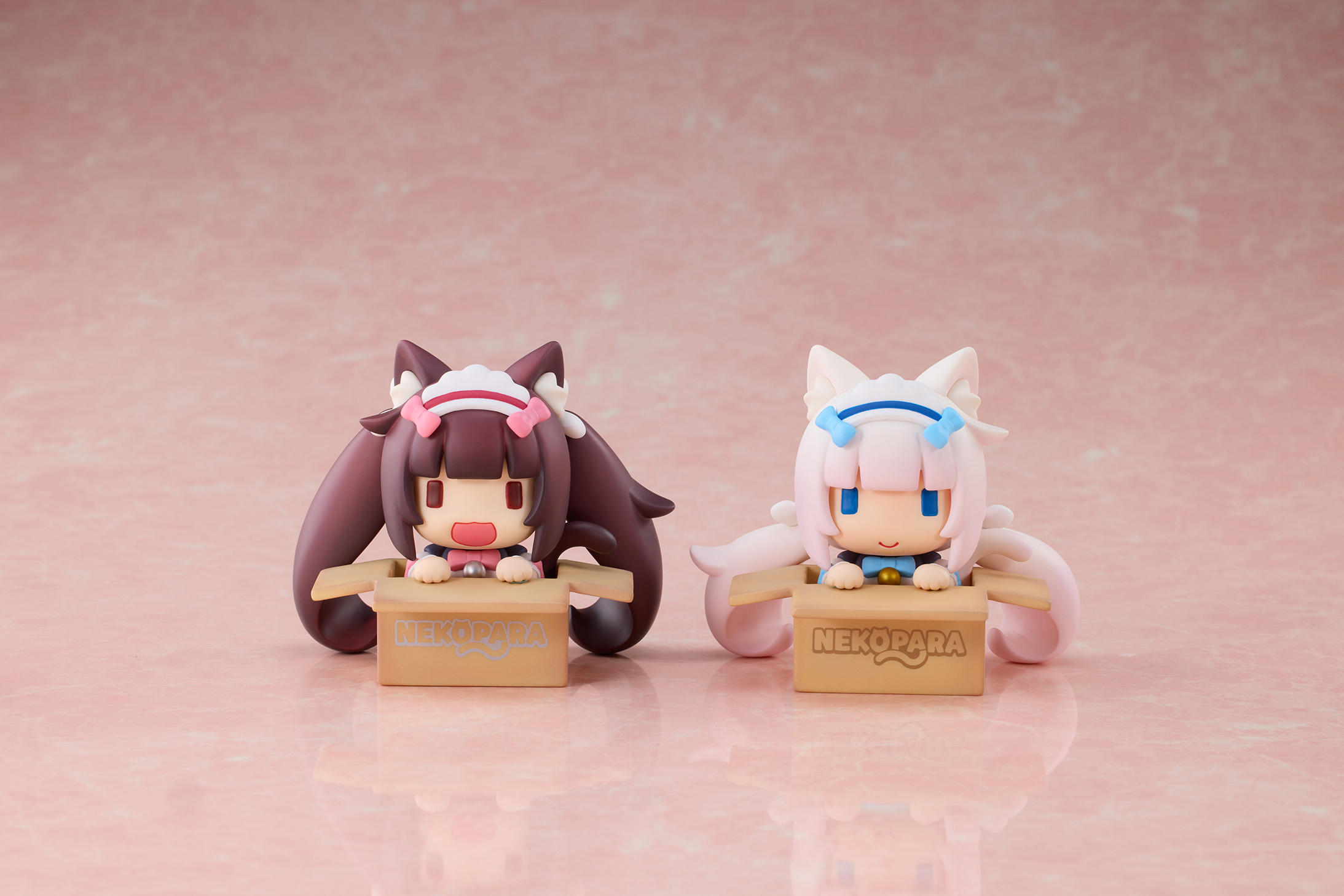 Pre-sale  MAGI ARTS×nekopara Chocolate and Vanilla Q version. Height H=70MM (GK).Chocolate and Vanilla Q version XL version. Height H=500MM (Gk)-KWII-GK