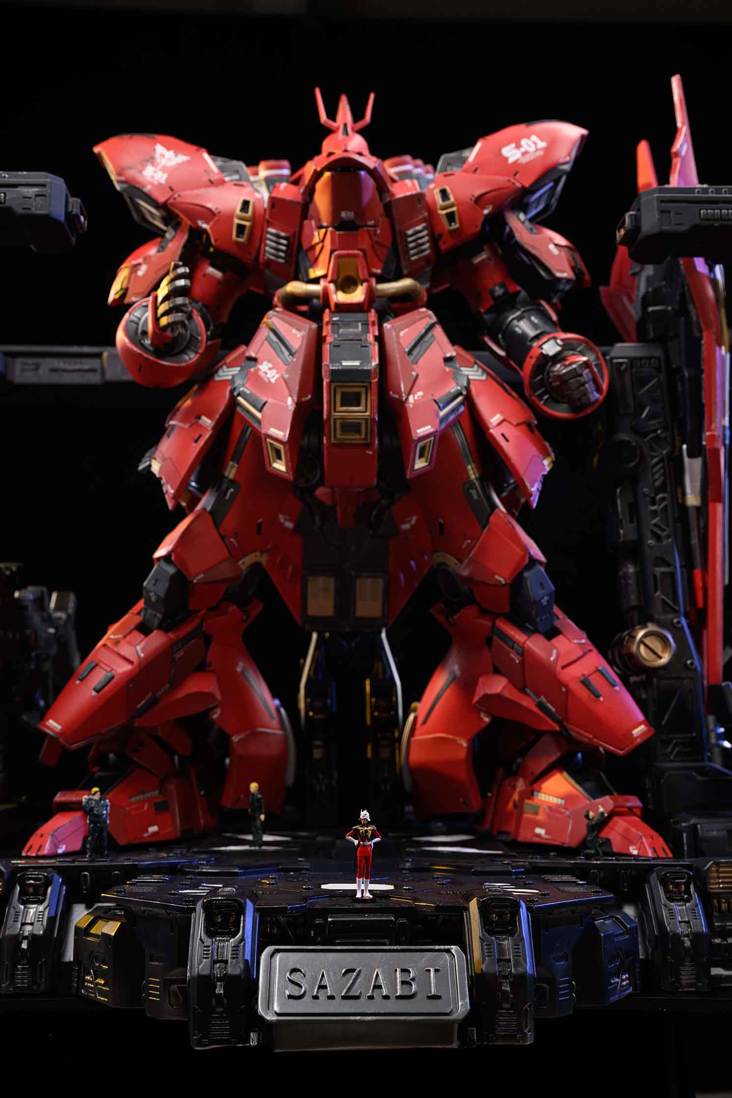 Mecha Era Red Robot, 1/30 Scale Action Figure, JJSD Studio, Soldier Statue GK18+ Pre-sale