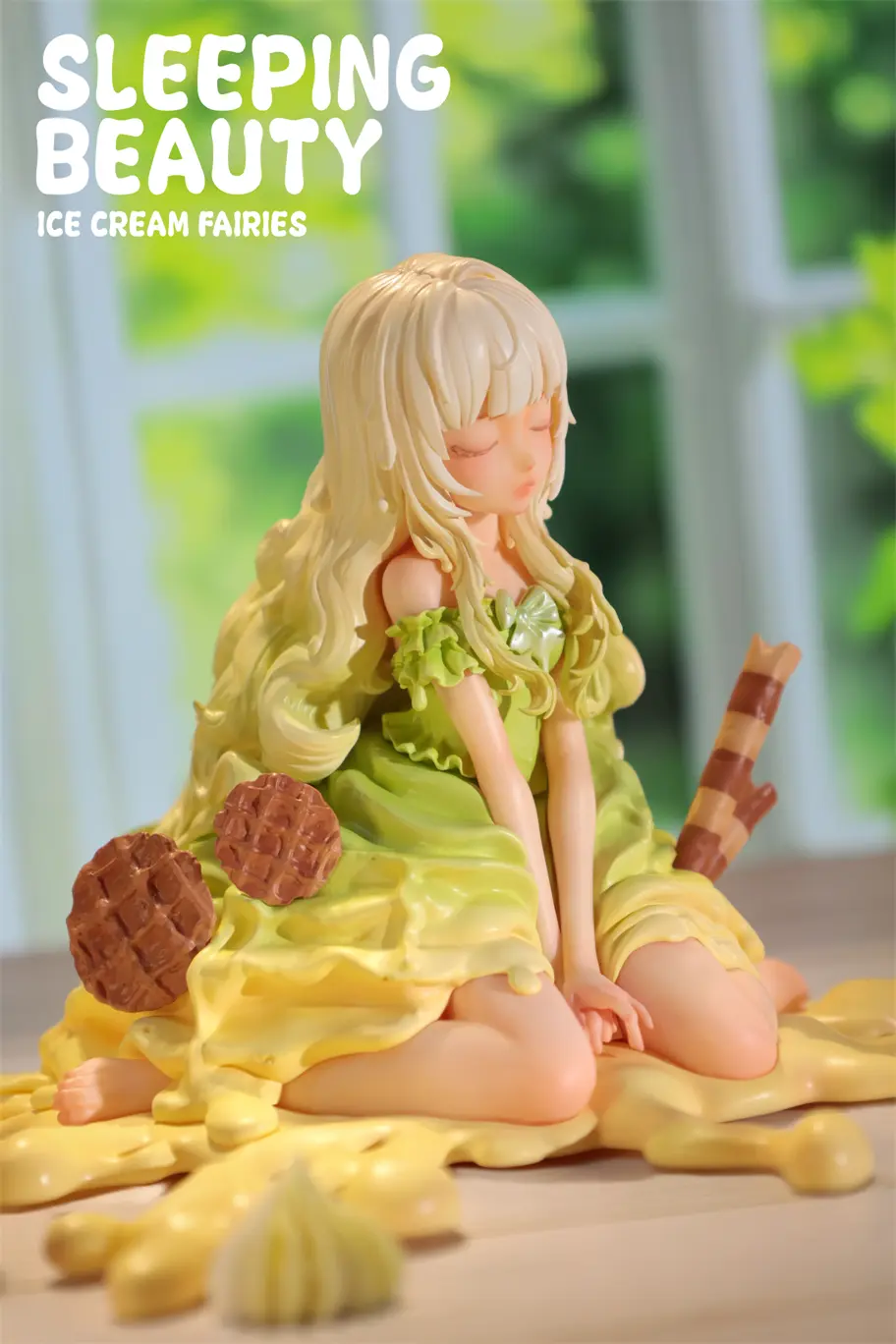WeArtDoing Studio - Sleeping Beauty-Ice Cream Fairies-Vanilla X Matcha X Chocolate (Licensed)Statue(GK)