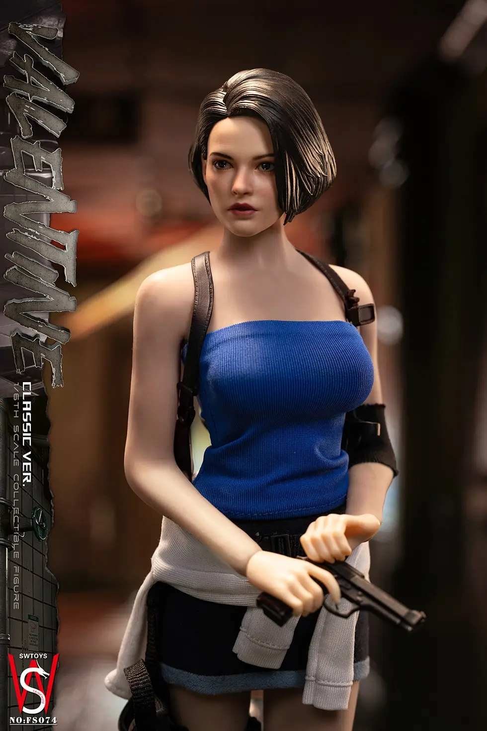 SWTOYS Studio - FS074 Jill Valentine Action Figure Resident Evil Statue