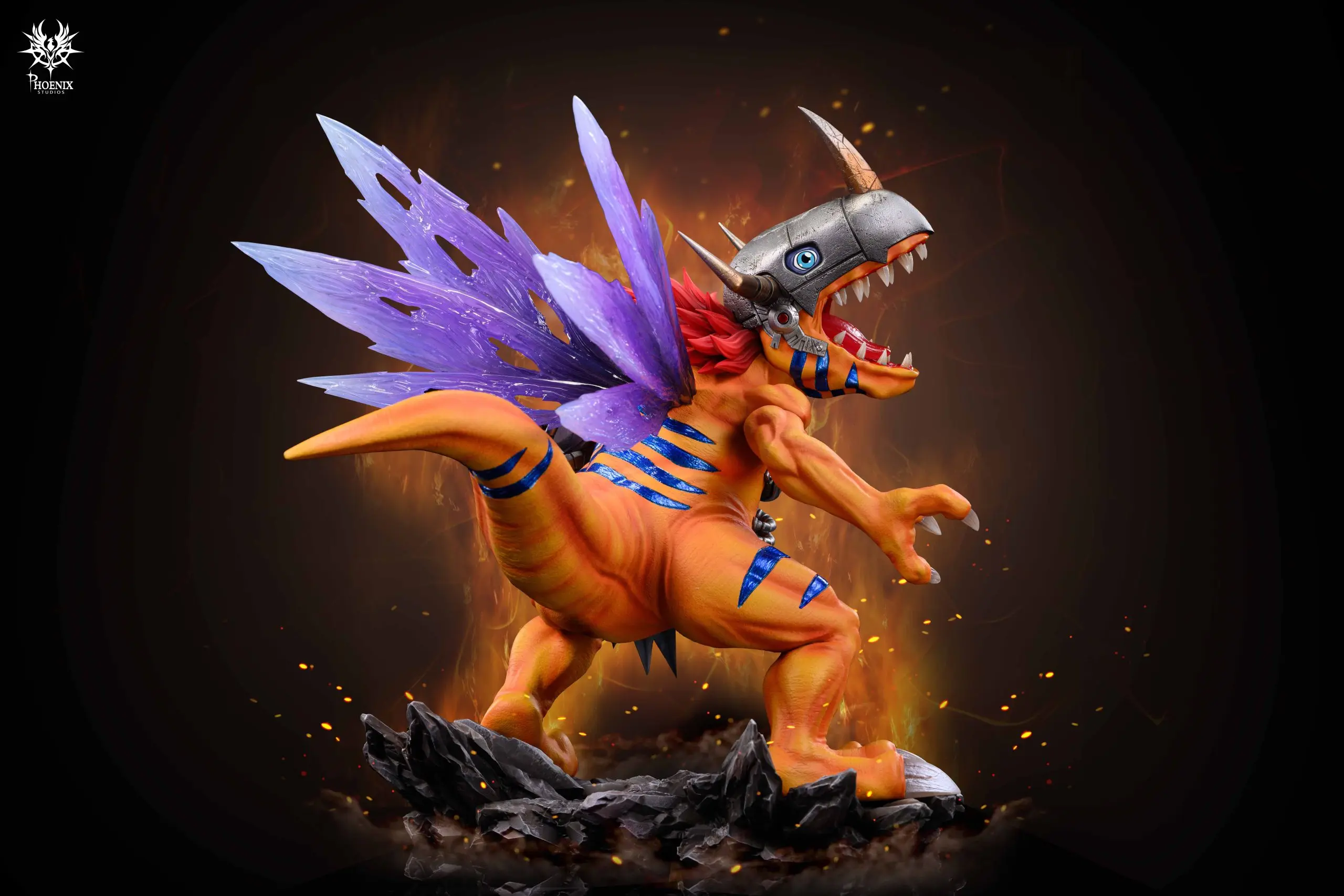 Phoenix Studio - Digimon Digimon Series 02 MetalGreymon Statue(GK)