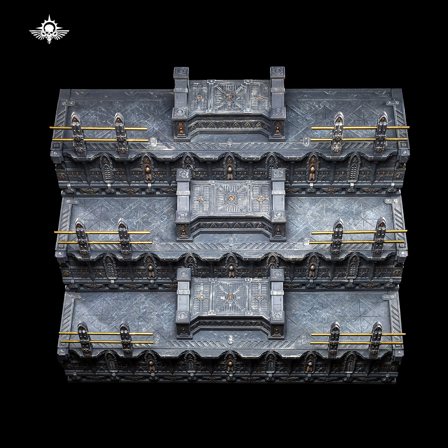 Xing Lan Gong Fang  1/12-1/18 Warhammer-style Muscle Mountain 2.0 Tiered Expandable Display Stand GT006 (Licensed)