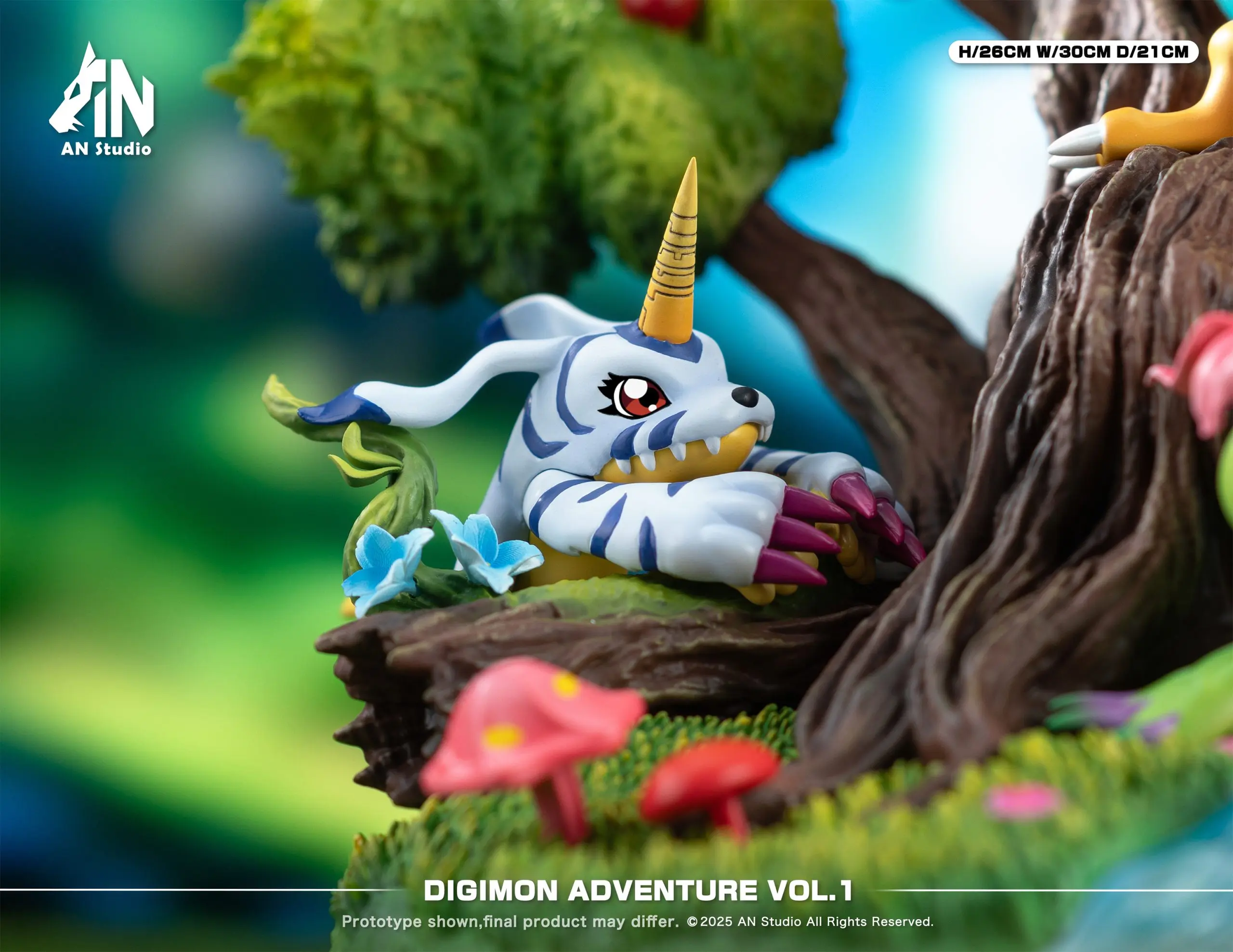 AN Studio - Digimon Digimon Desktop Ecology Series #1 Statue(GK)