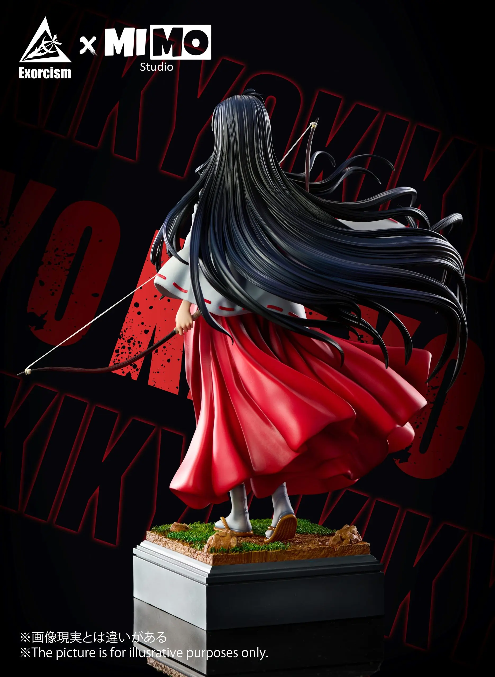 MIMO Studio & Exorcism Studio - Inuyasha Kikyo Statue(GK)