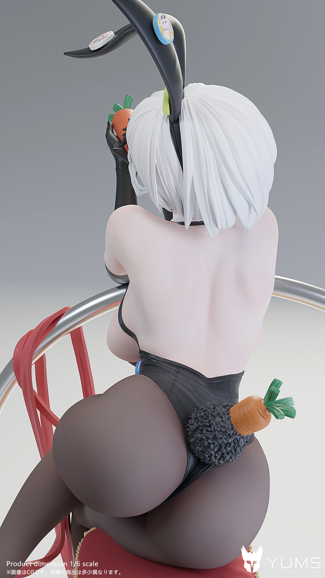 Pre-sale YUMS Sirius Bunny Girl Route GK Limited Statue Figure Work The Rabbit of the Highest Paradise Size 335mm high, 175mm wide, 215mm deep (GK)-KWII-GK