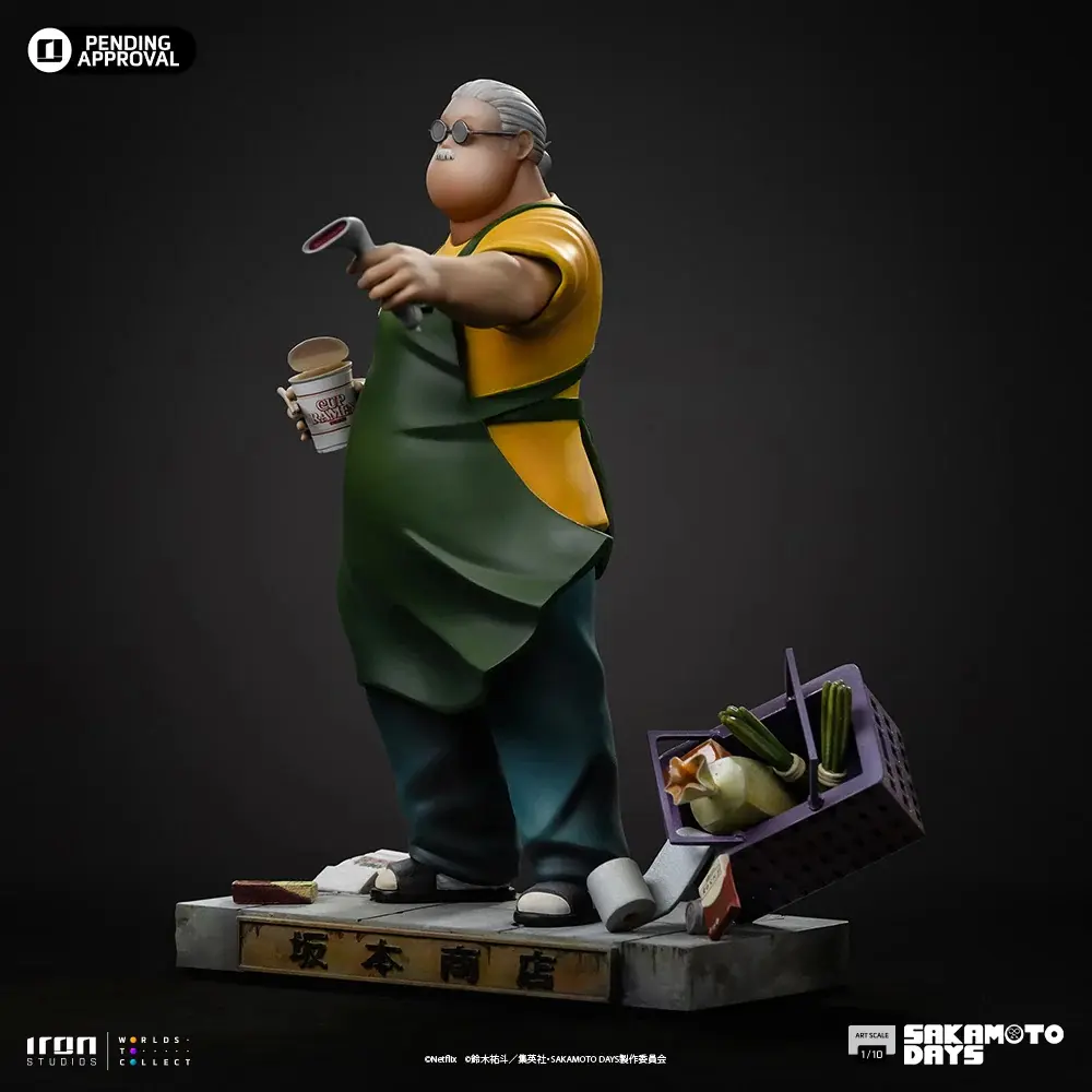 Iron Studio - Sakamoto Days 1/10 Taro Sakamoto Statue NETFX129725-10 NETFX127525-10 (Licensed) Statue(GK)