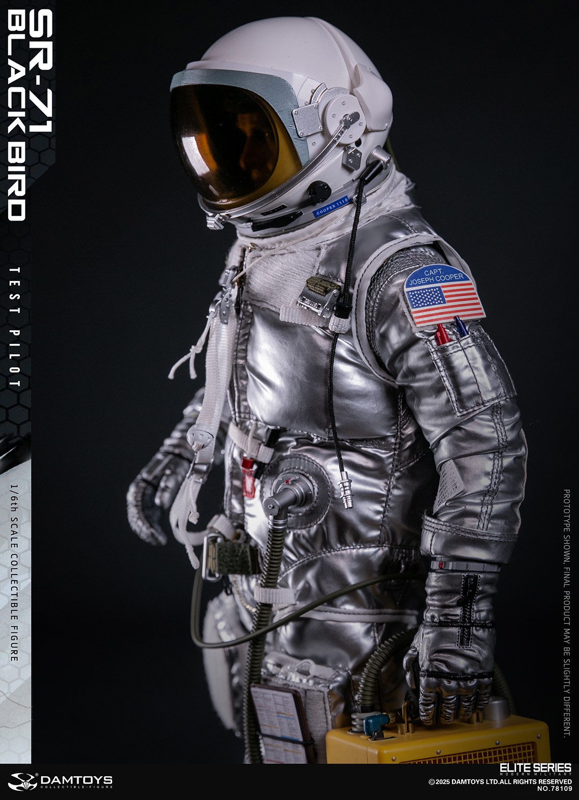 SR-71 Blackbird Test Pilot NO78109 (Licensed) 1/6 Scale Statue(GK) -DAMTOYS