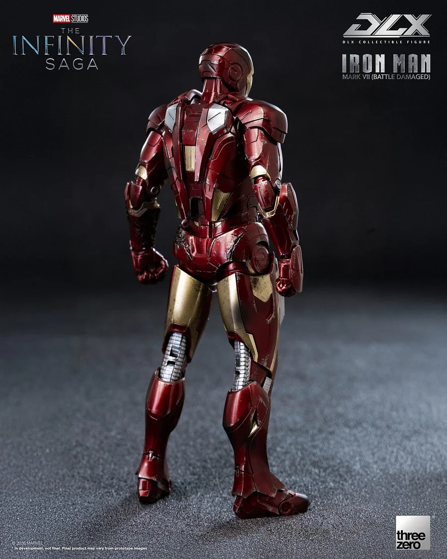 Threezero - Marvel Studios: The Infinity Saga DLX Iron Man Mark 7 (Battle Damaged) 3Z09690C0 Licensed