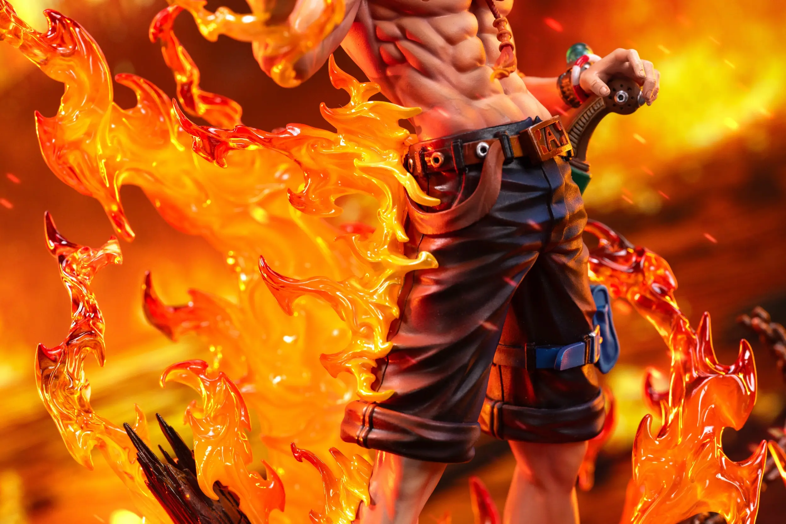 SY Studio- One Piece Fire Fist Ace Statue(GK)