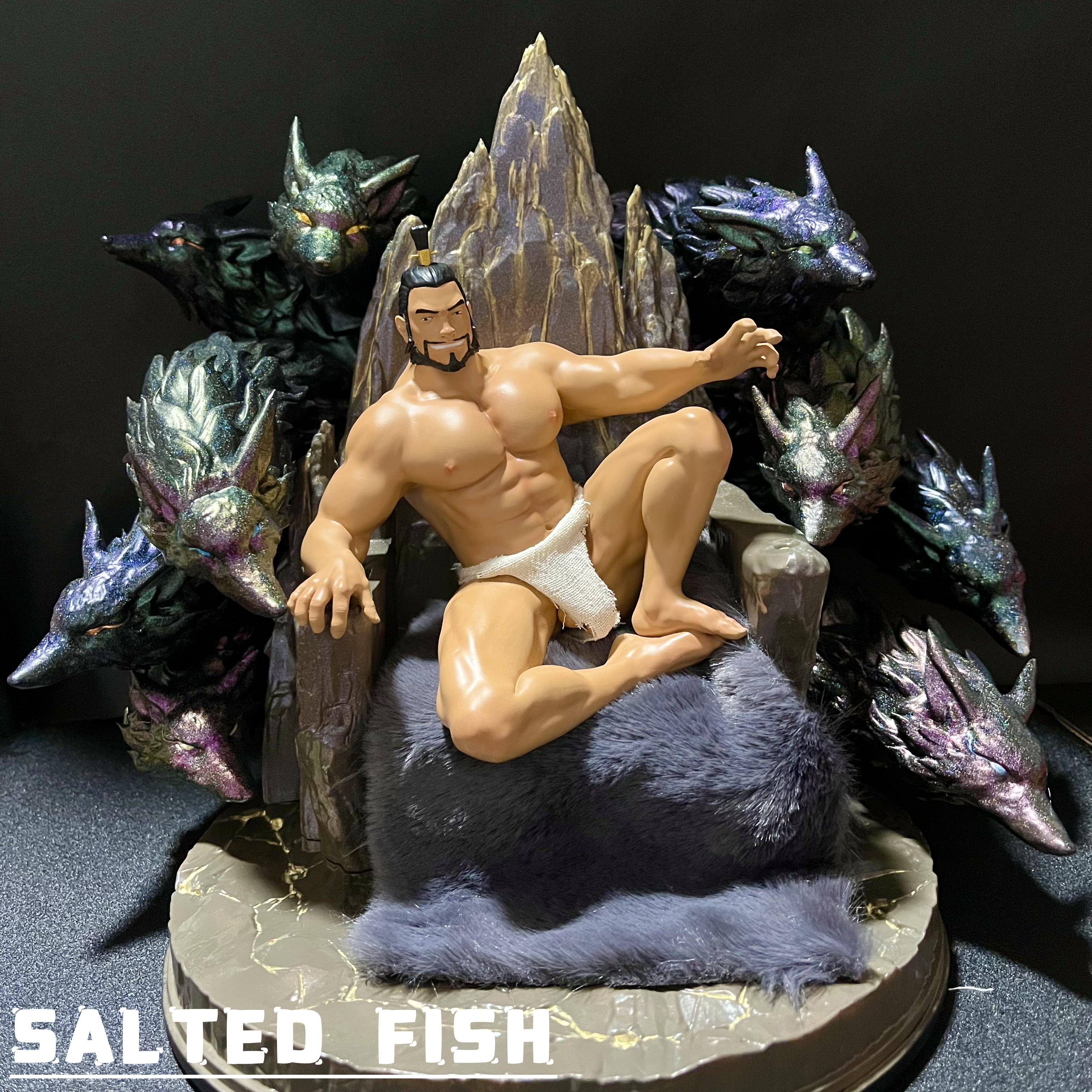 origina - King Zhou of Shang Statue (GK)(ADULT 18+) - Salted Fish Studio