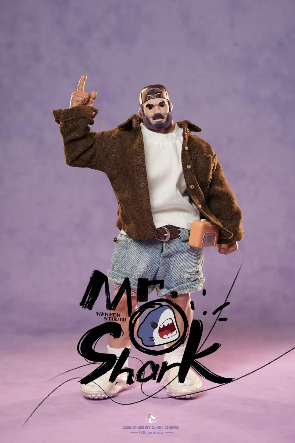 Wangenbao Studio - Shark Sensei Statue