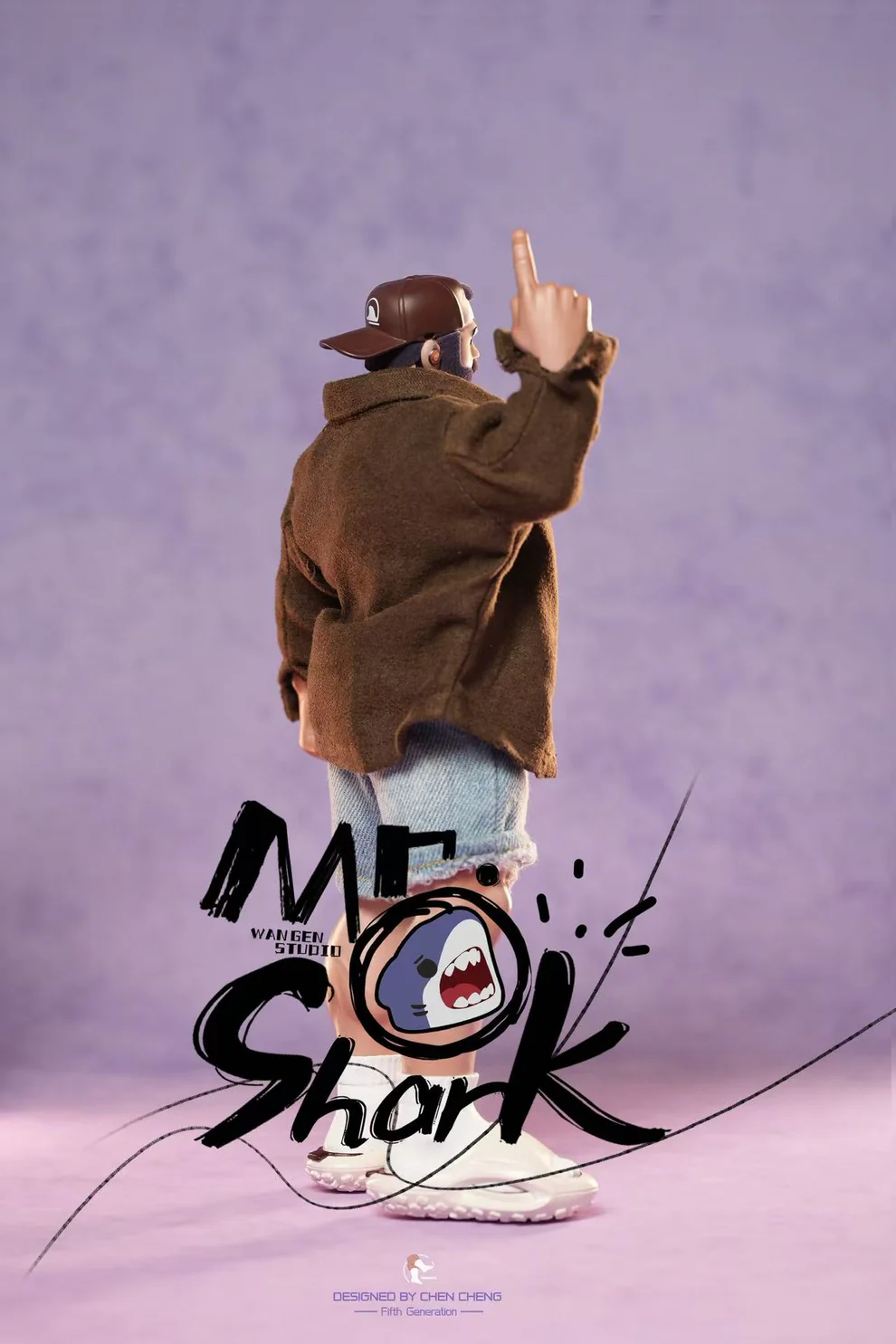 Wangenbao Studio - Shark Sensei Statue