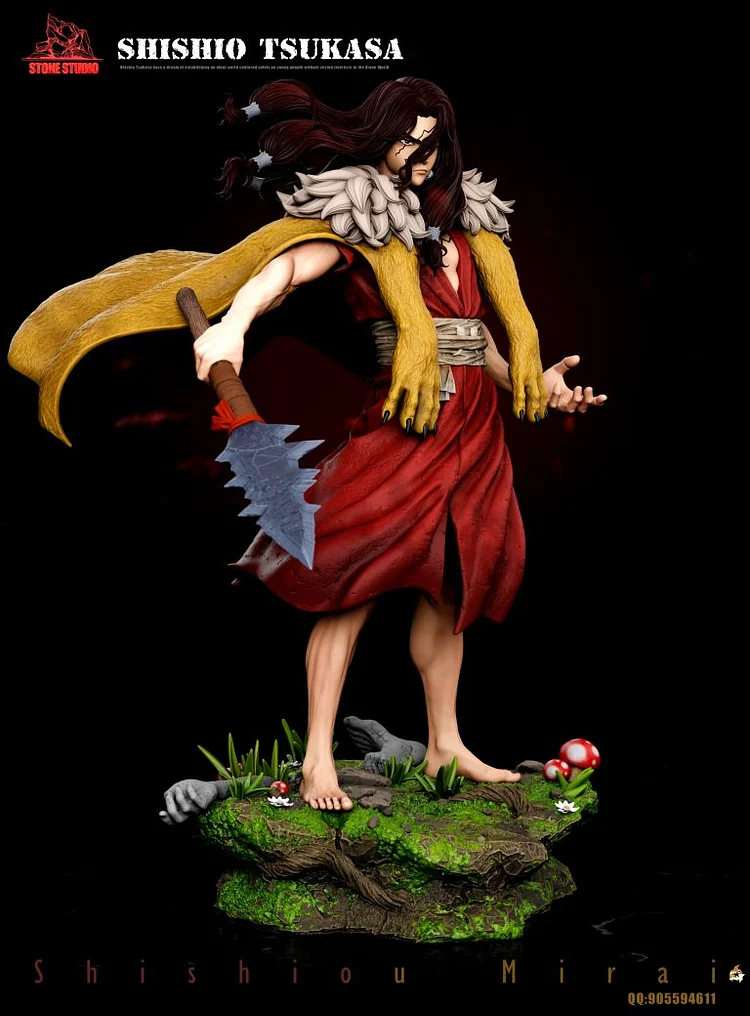 Dr. Stone Combat Power Series 1st Shishio Tsukasa 1/6 Statue GK, Pre-sale, Stone Studio