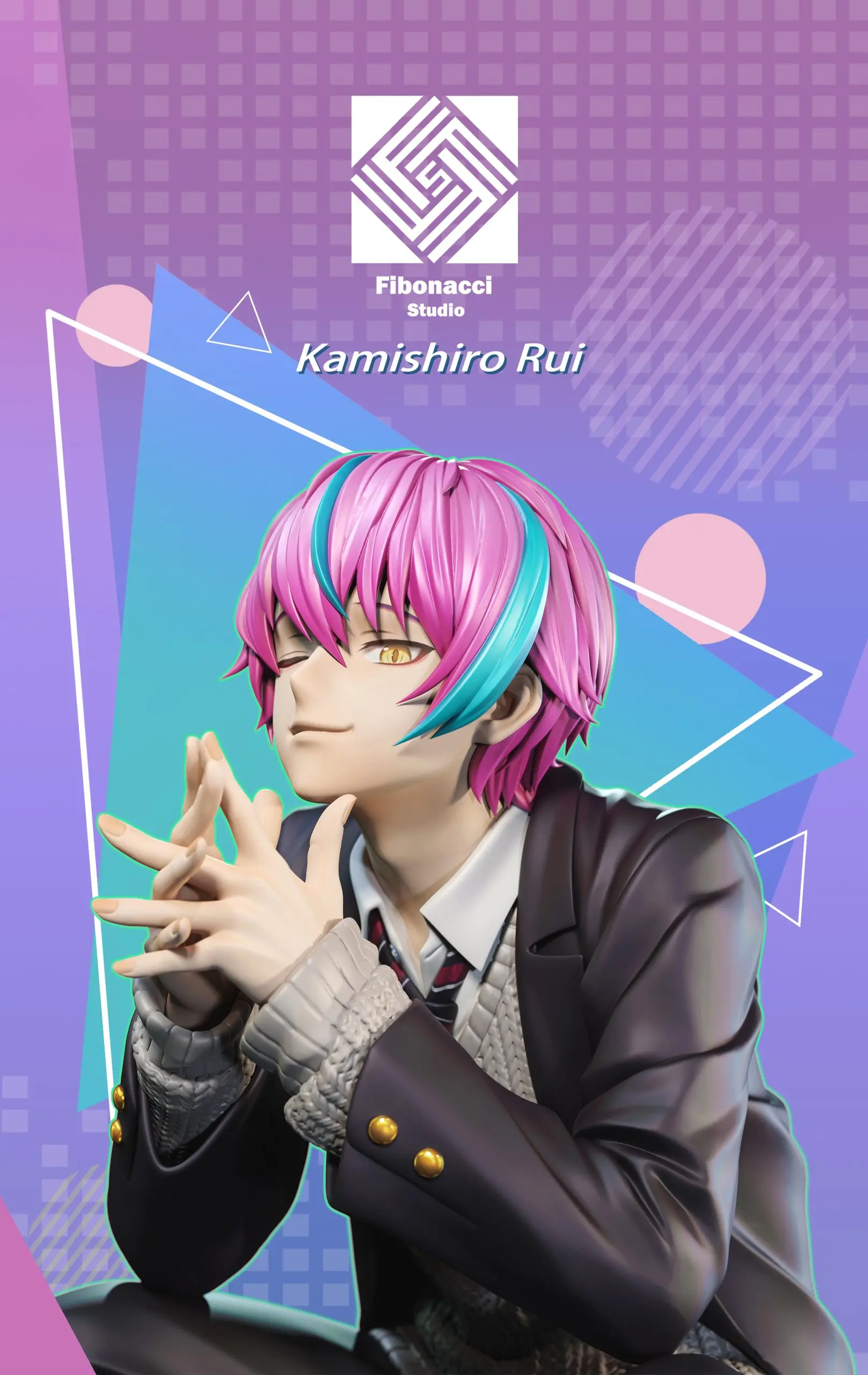 Fibonacci Studio - Project Sekai Kamishiro Rui Statue(GK)