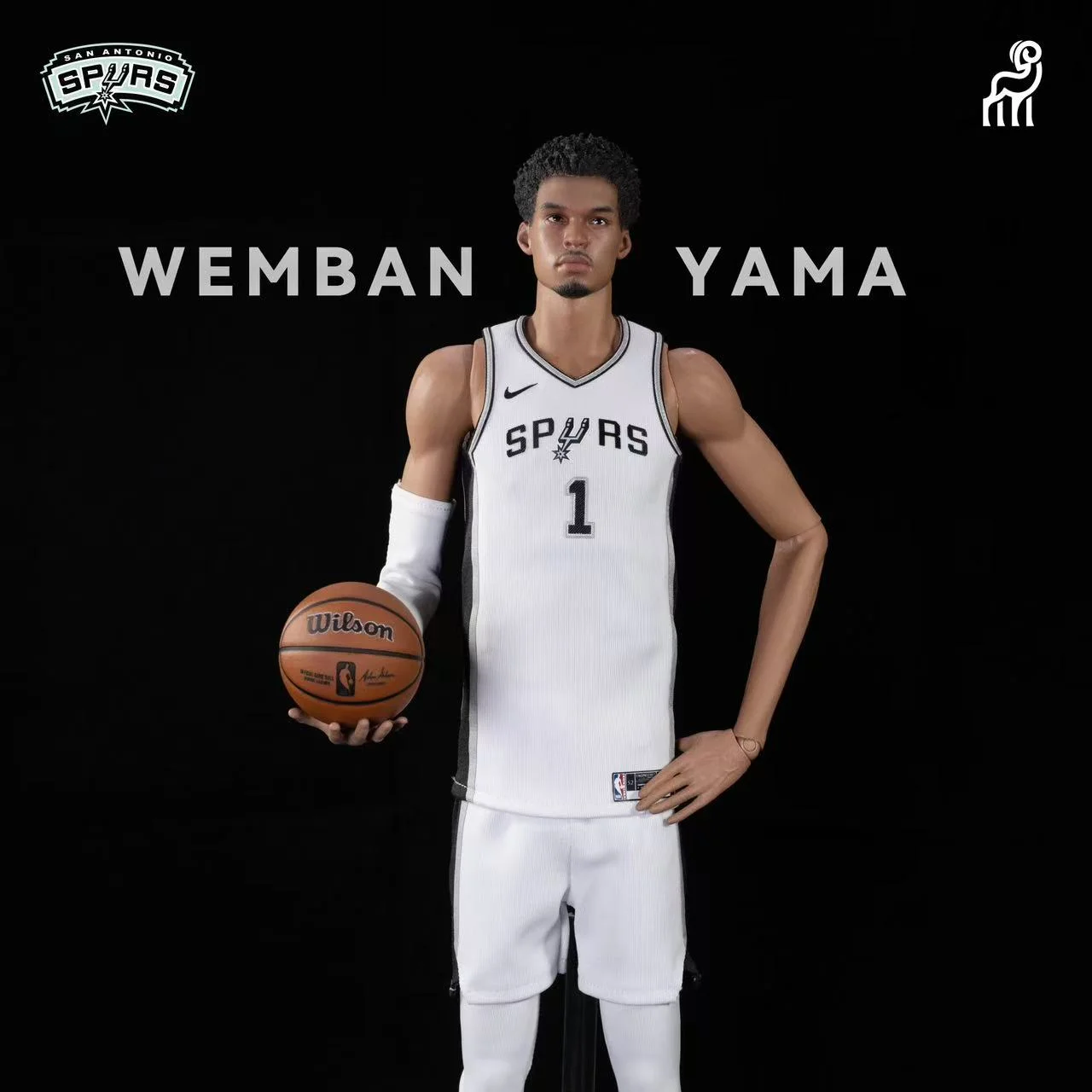Goat Toys Studio - NBA San Antonio Spurs Victor Wembanyama Calm Set 1/6Action Figure