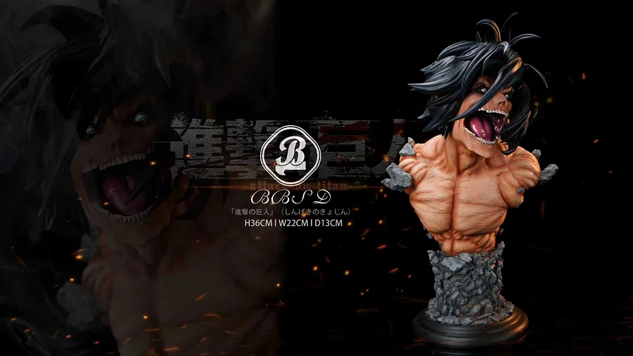 BBSD Studio - Eren Bust Attack on Titan Statue