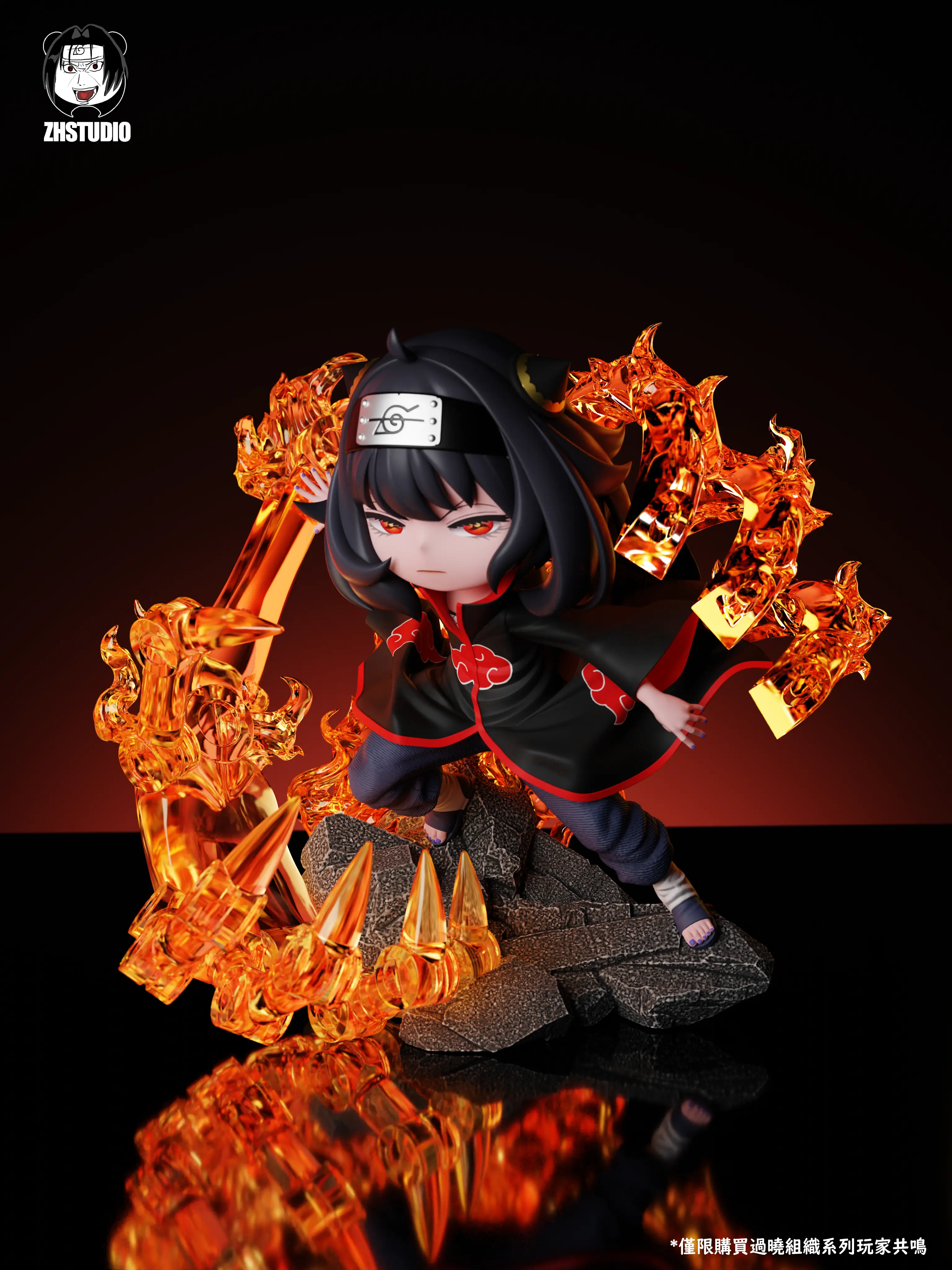 ZH Studio - Spy x Family Anya Cosplay Edo Itachi Statue(GK)