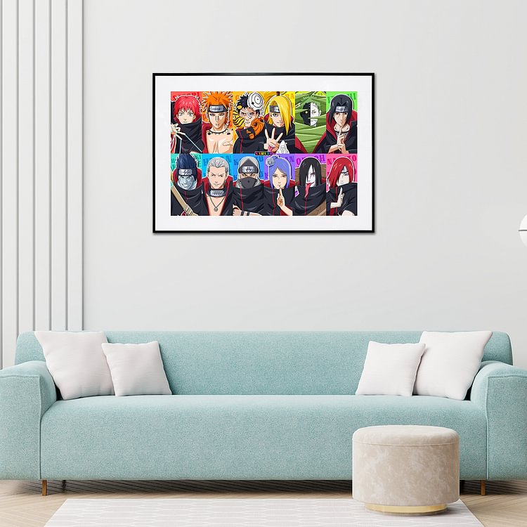 Naruto-Decorative Painting of RAINBOW Series o10 Scene (Adult 18+)Mystical Art Studio --KWII-GK