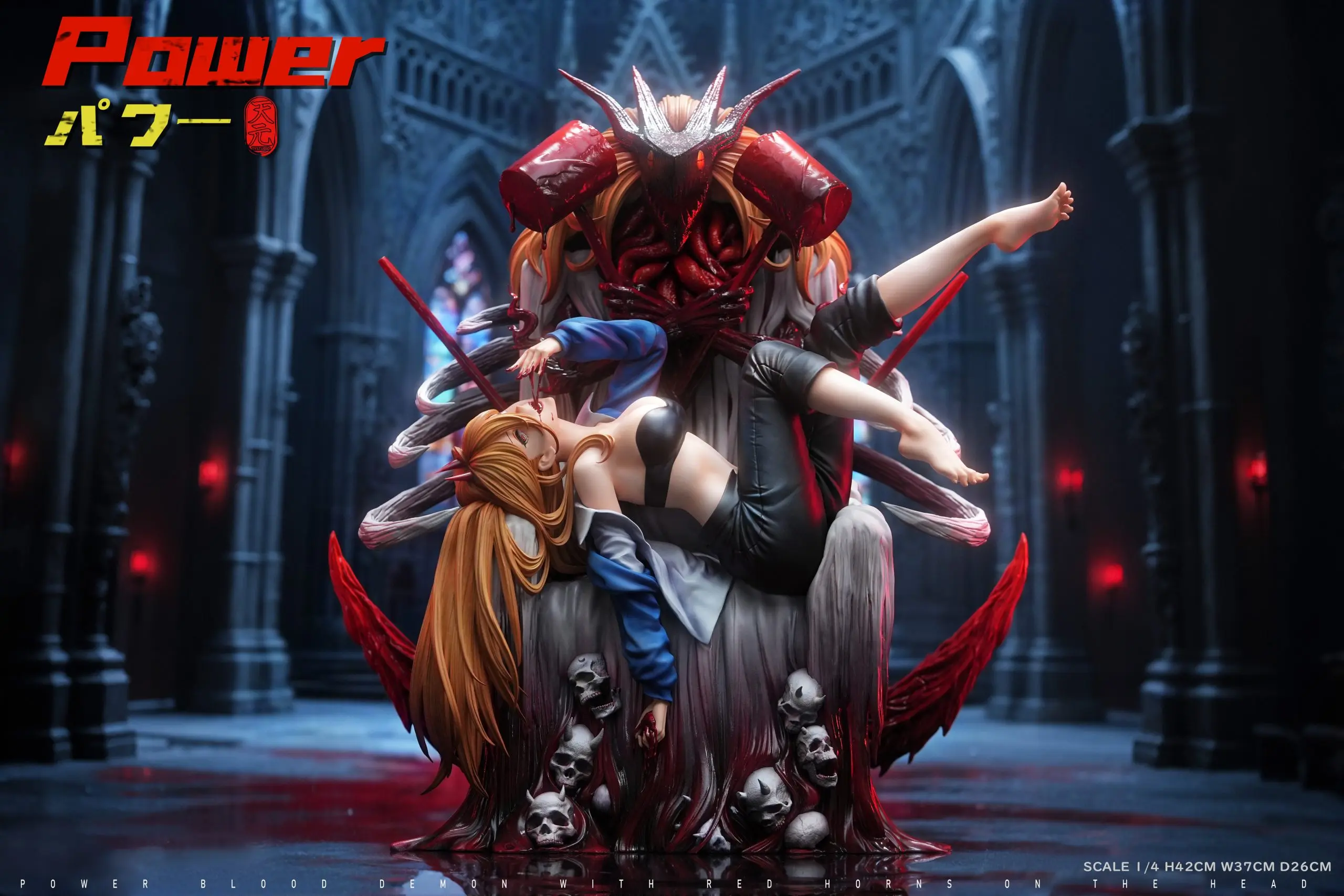 Tian Yuan Studio - Chainsaw Man Goddess Series Power Statue 