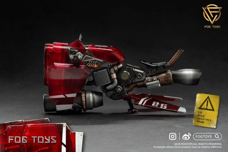 Moveable Vehicle Falcon Translucent VER. 01FT (Licensed) 1/12 Action Figure - FOGTOYS 