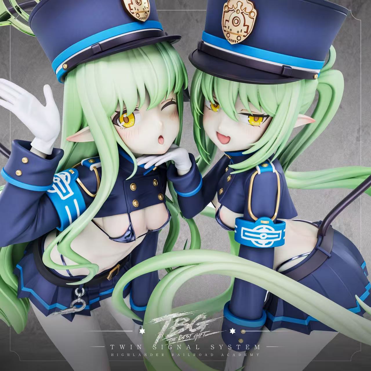 TBG Studio Tachibana Hikari X Tachibana Nozomi Blue Archive statue
