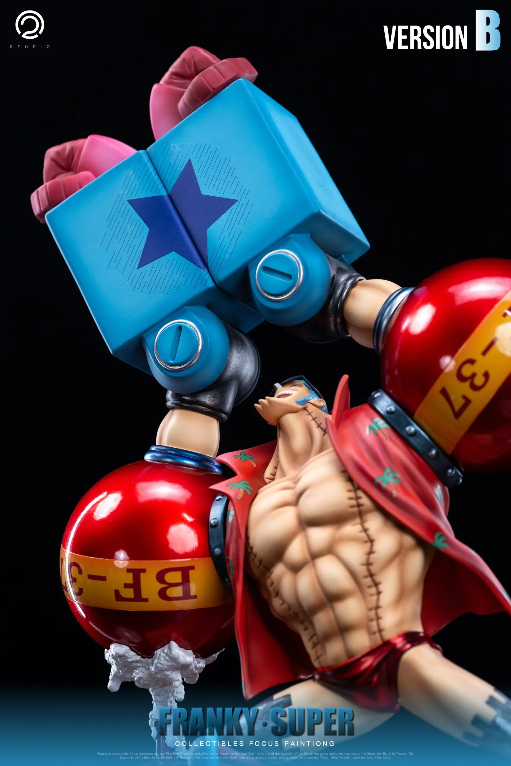 C2 Studio - One Piece Straw Hat Pirates Two Years Later #9 Franky Statue(GK)