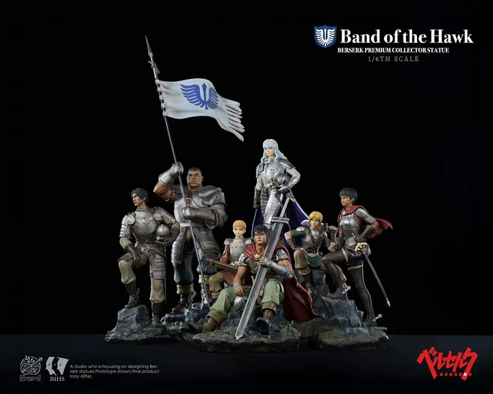 Bihs Studio X Bard Studio - Band of the Hawk Berserk Statue