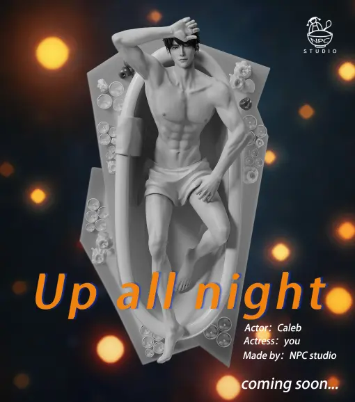 NPC Studio - Love and Deepspace Up All Night Caleb Statue(GK)