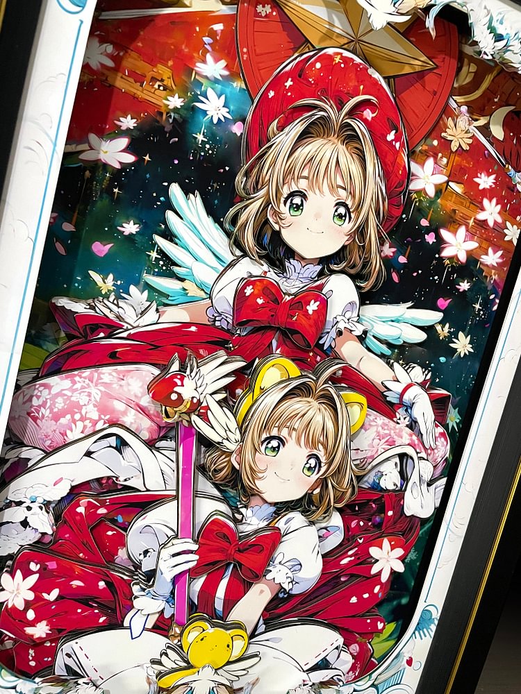  Card Captor - Decorative Painting of Sakura Scene Painting，Mystical Art Studio-KWII-GK