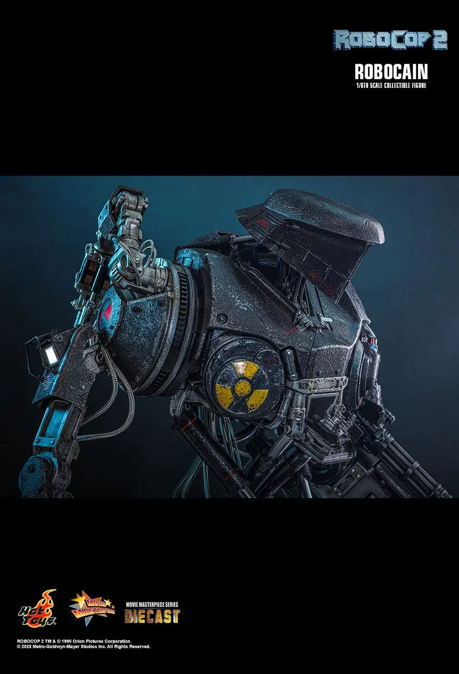 Hottoys - RoboCop 2 RoboCop & RoboCain 1/6th scale Collectible Figure MMS827 MMS828 (Licensed)Action Figure