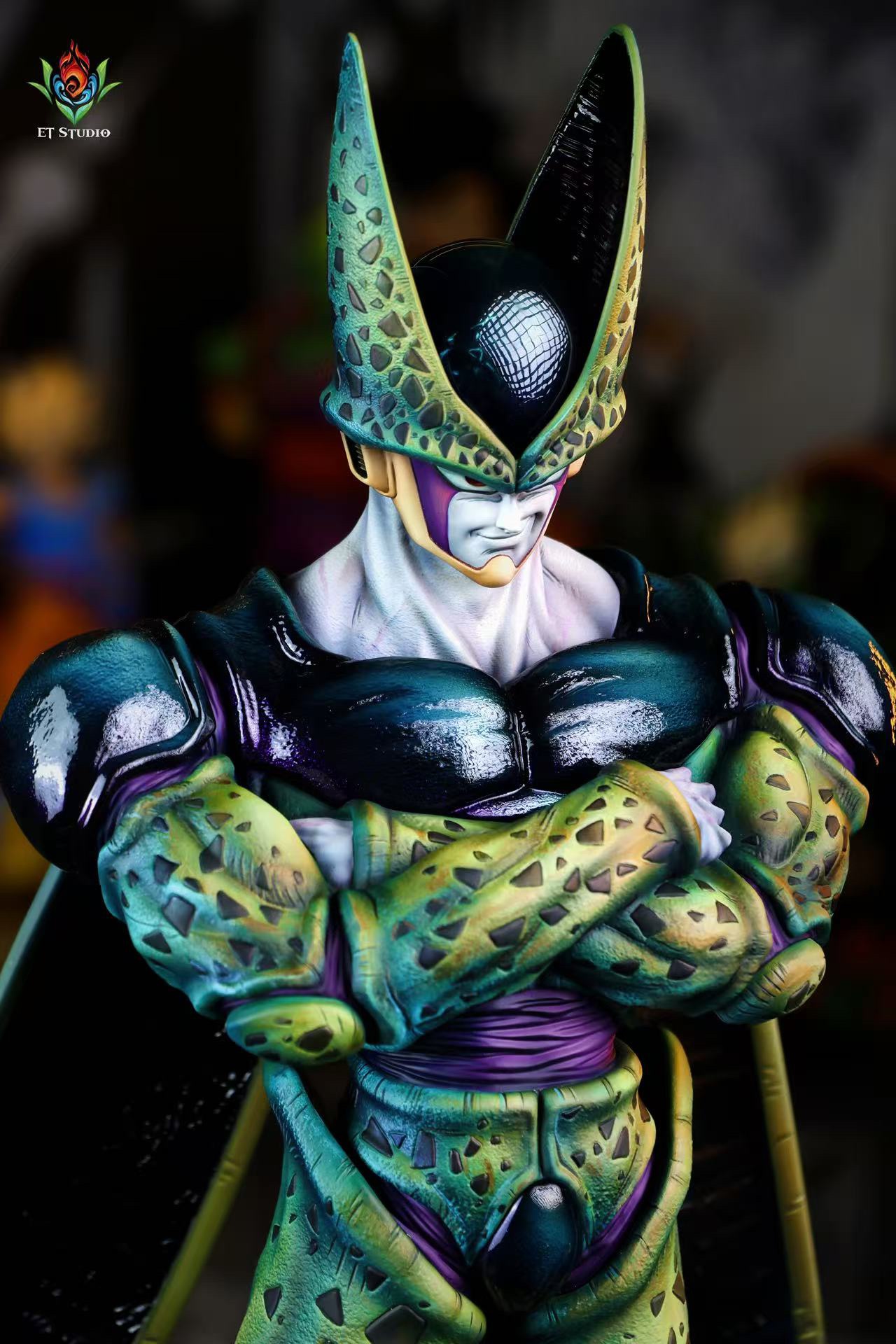 ET STUDIO Dragon Ball Z Series Cell with Arms Crossed