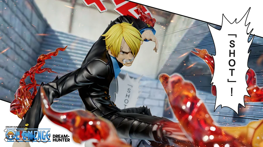Dream Hunter Studio - ONE PIECE Deathmatch Series 002 & Deathmatch Series 003 Roronoa Zoro & Sanji Statue(GK)