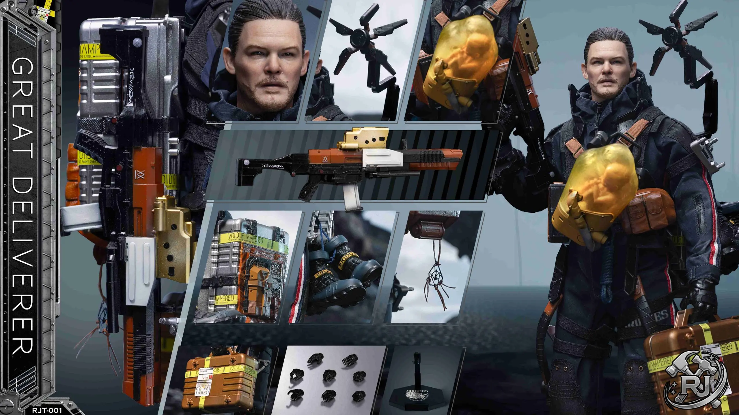 Death Stranding 1/6 Baby Courier Action Figure RJT-001 -RJ TOYS Studio