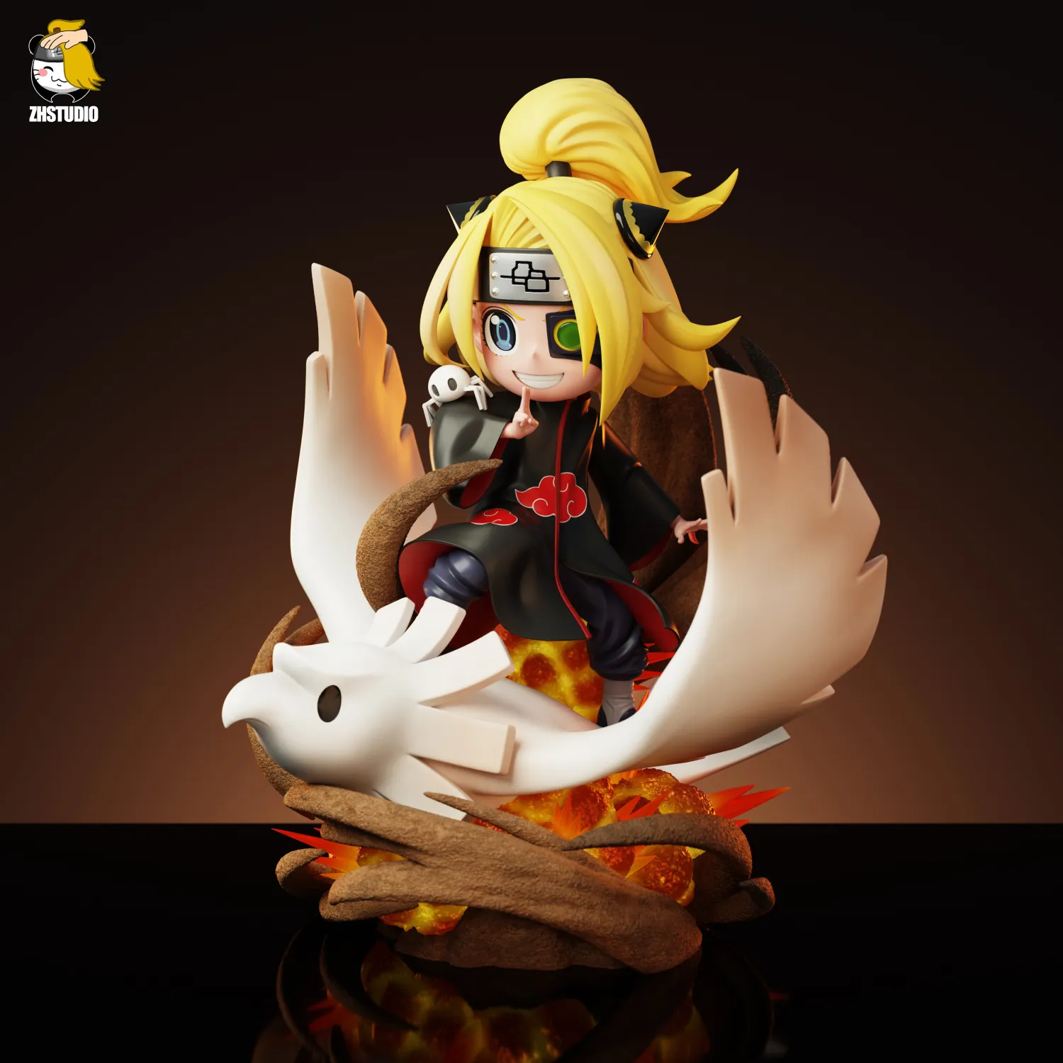 Spy x Family Anya Forger Cos Deidara Statue(GK)-ZH Studio 