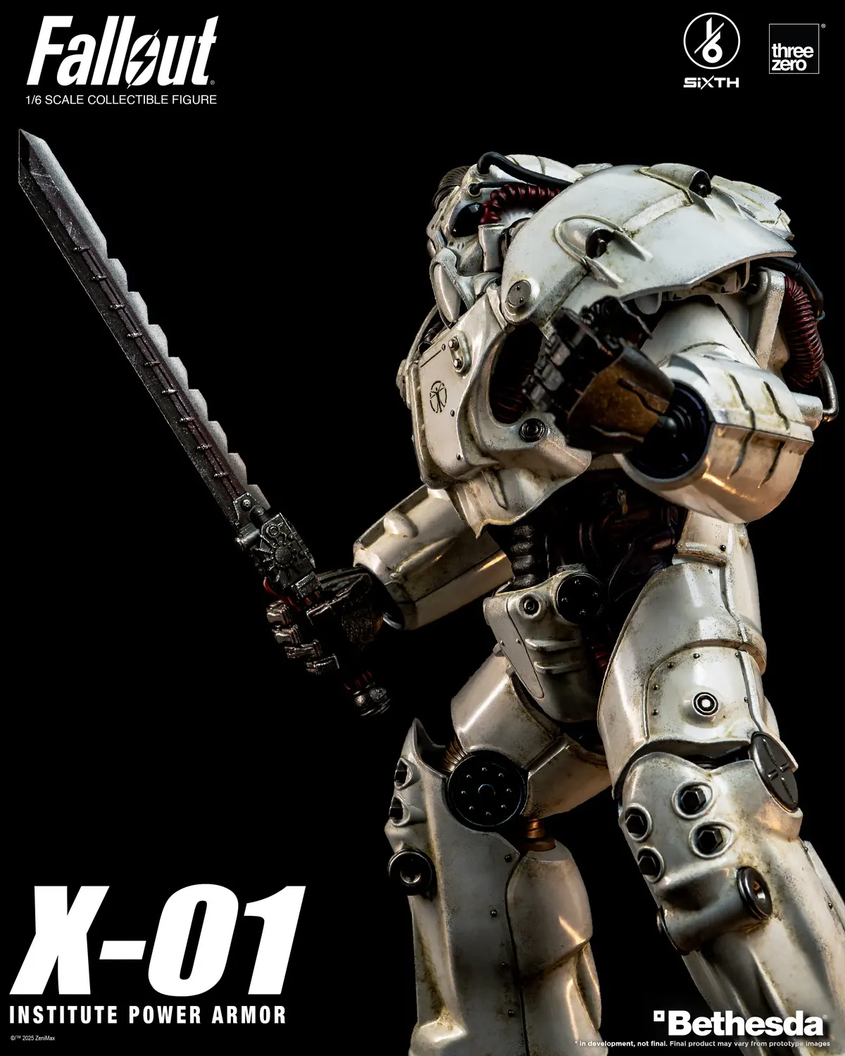 Threezero - Fallout 1/6 X-01 Institute Power Armor 3Z10030W0 (Licensed)Statue(GK) 