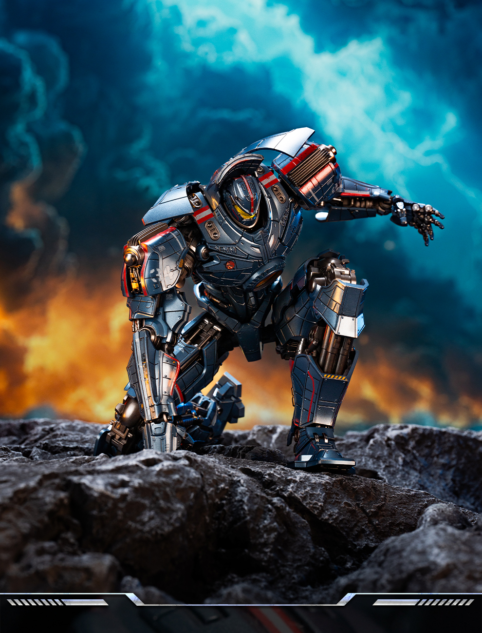 Resonance Pacific Rim Danger Wanderer Diecast Action Figure (Licensed) -GONG Studio
