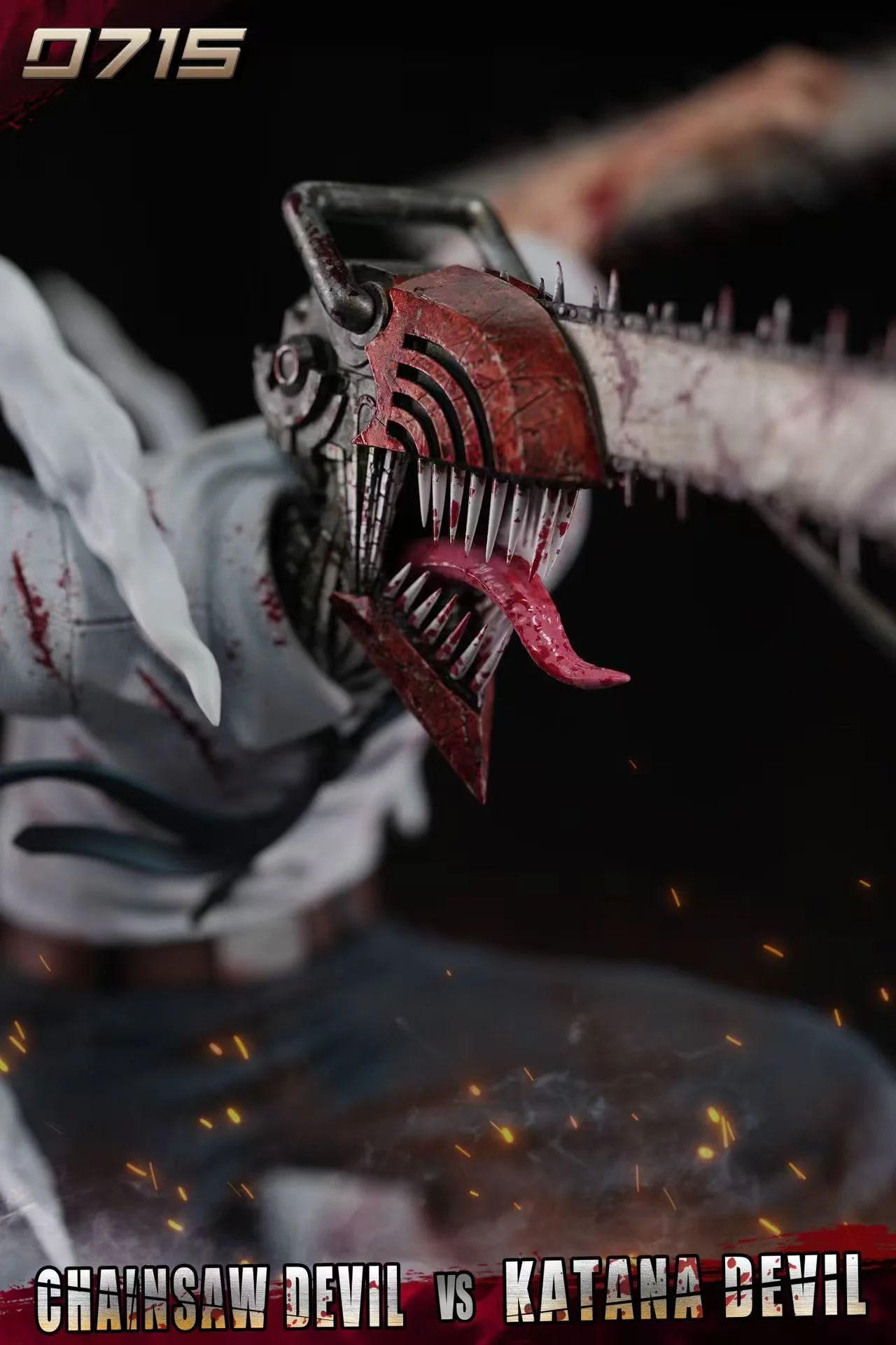 0715 Studio - Chainsaw Man Denji vs Devil of the Knife  Statue