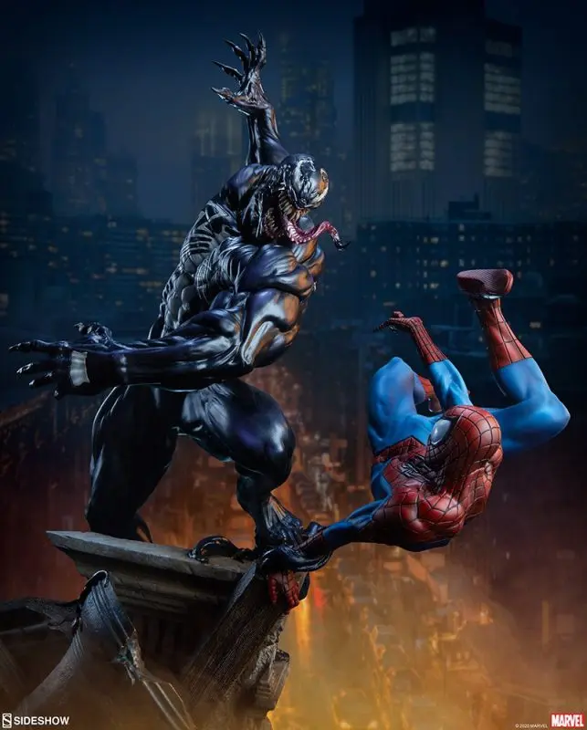 Sideshow Collectibles - Spider Man vs Venom Maquette 200561 (Licensed)Statue(GK) 