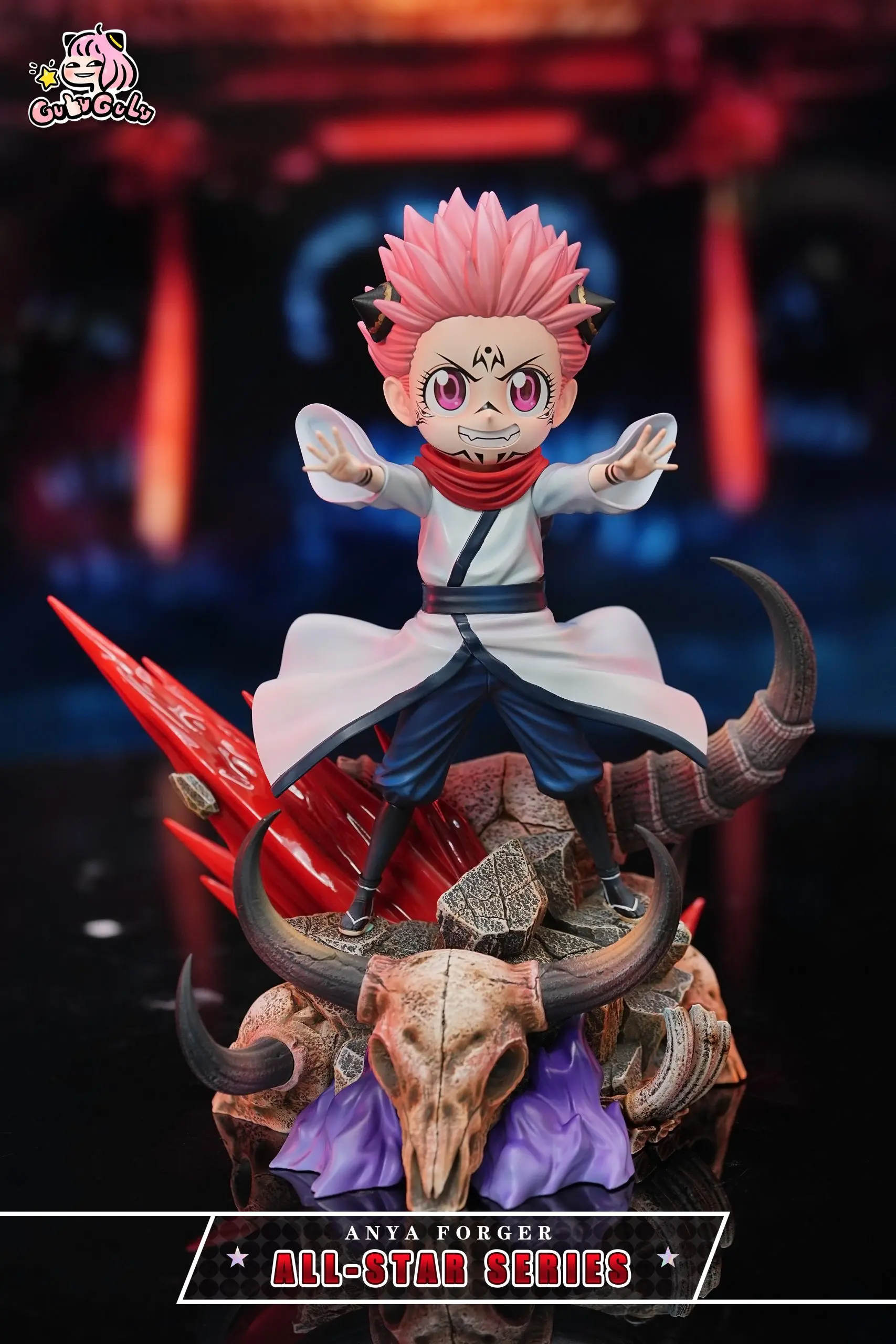 GULUGULU Studio - Anya Cosplay Sukuna Spy x Family Statue(GK) 