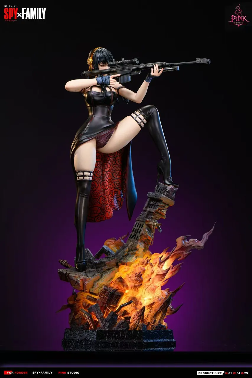 Pink Studio - Spy x Family Sniper Yor Forger Statue