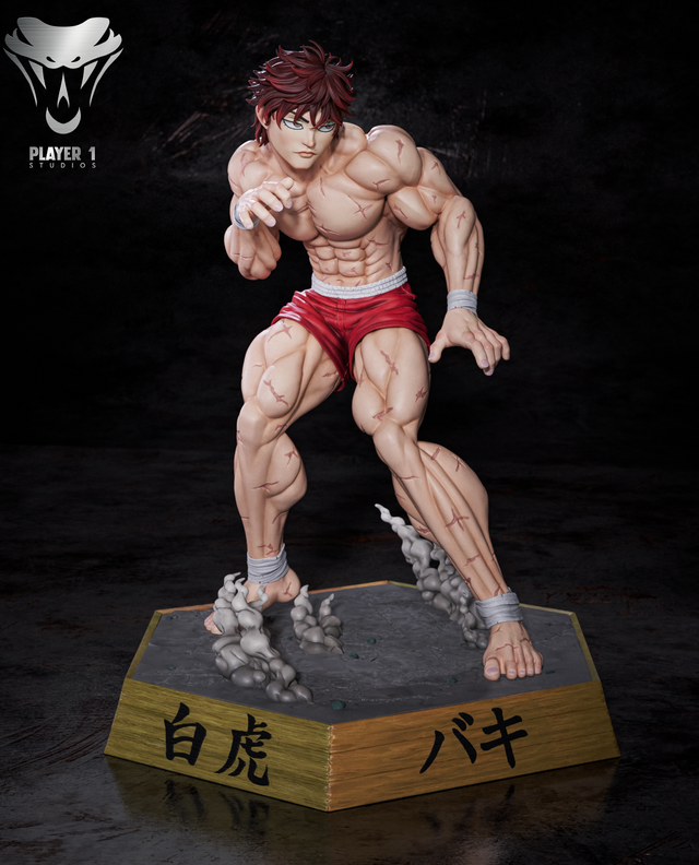 Genius Fighting Boy Baki 1/4 & 1/6 Statue GK -Player 1 Studio Pre-sale
