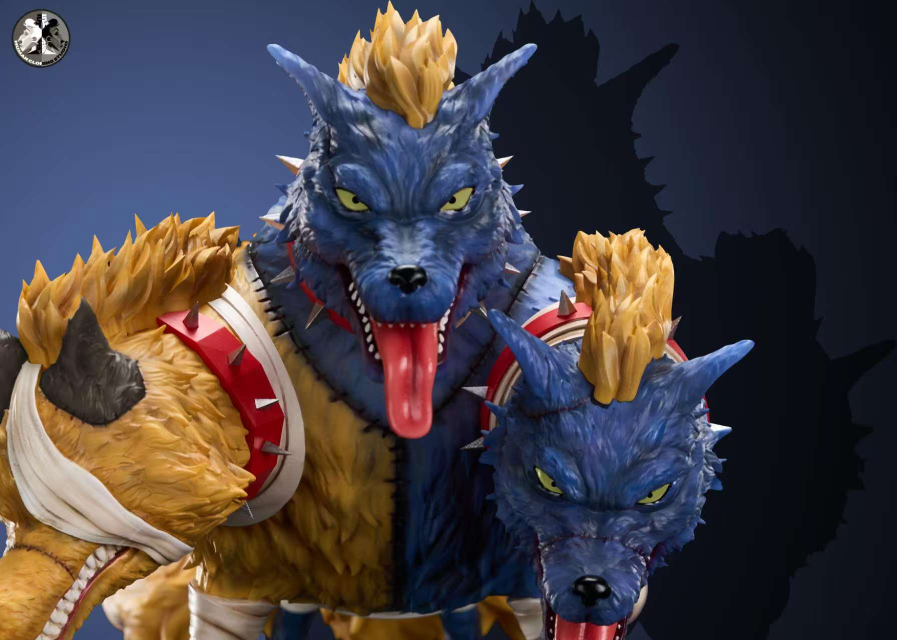 One Piece Gecko Moria's Zombie Army 01 Cerberus Statue(GK) - Clone Studio 