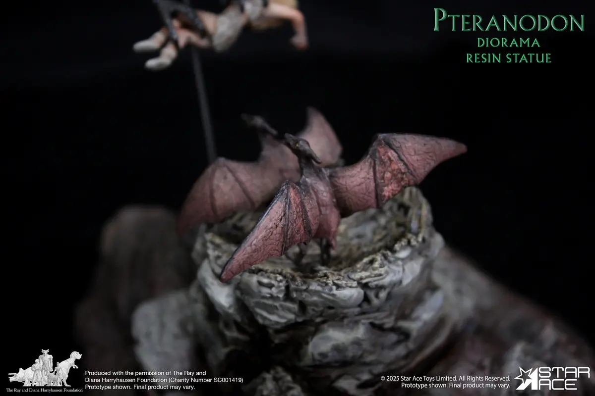 Star Ace Toys - Ray Harryhausen series Pteranodon diorama scene 1/8 scale resin statue SA8065 (Licensed) Statue(GK)