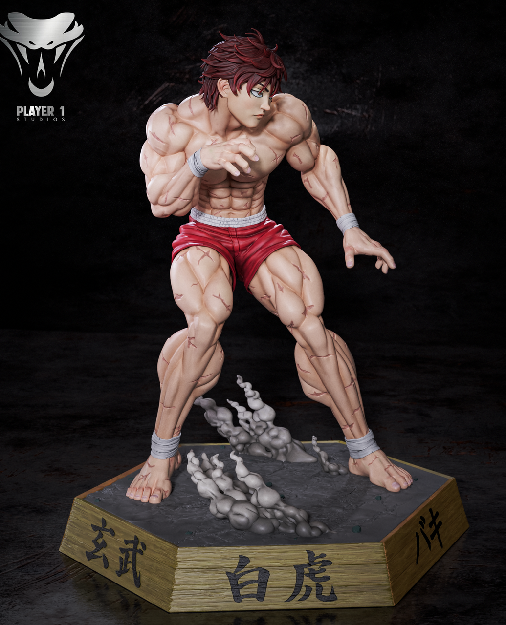 Genius Fighting Boy Baki 1/4 & 1/6 Statue GK -Player 1 Studio Pre-sale